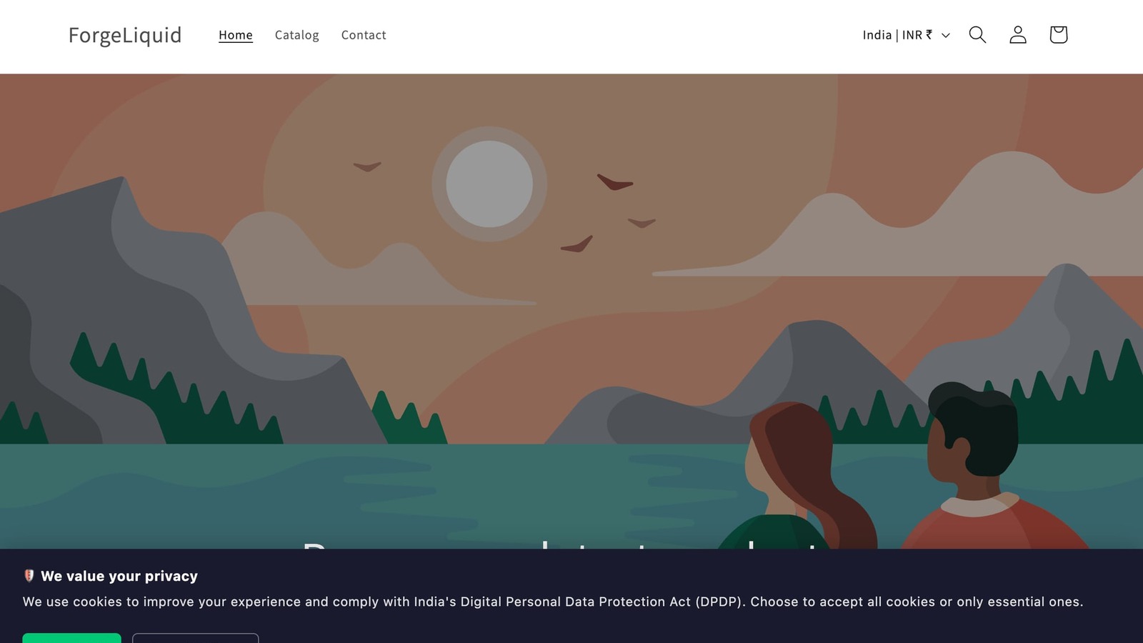 ProtectKaro storefront consent banner on a Shopify store